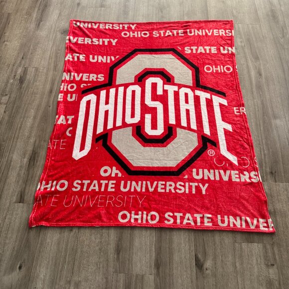 Logobrands OSU Plush Blanket - Picture 1 of 3